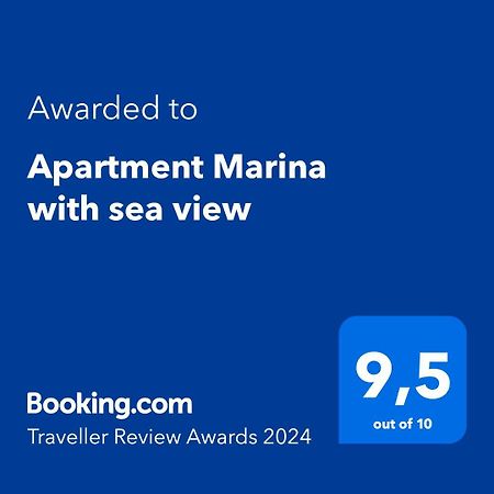 Apartment Marina With Sea View PUY Exterior foto