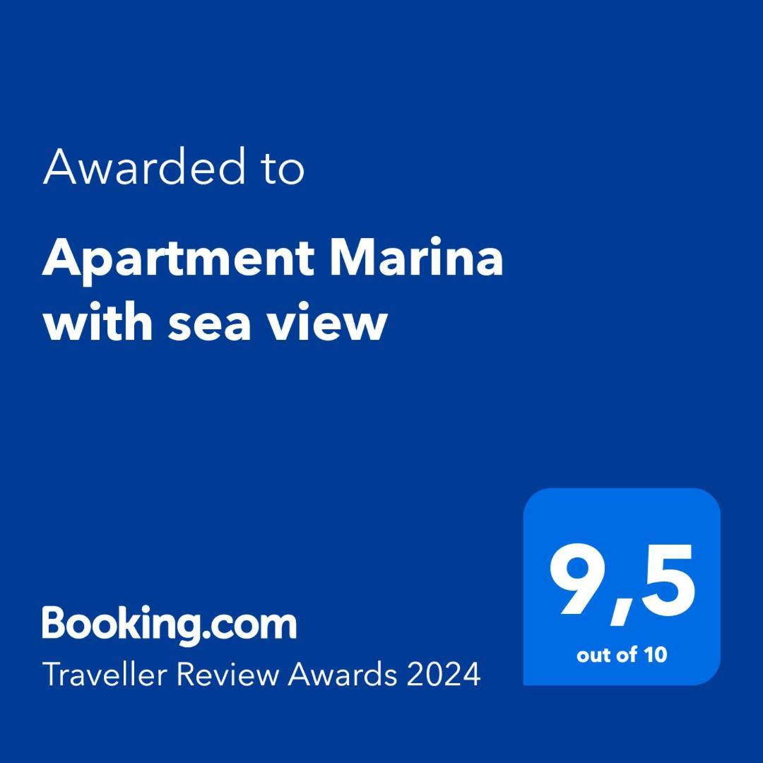 Apartment Marina With Sea View PUY Exterior foto